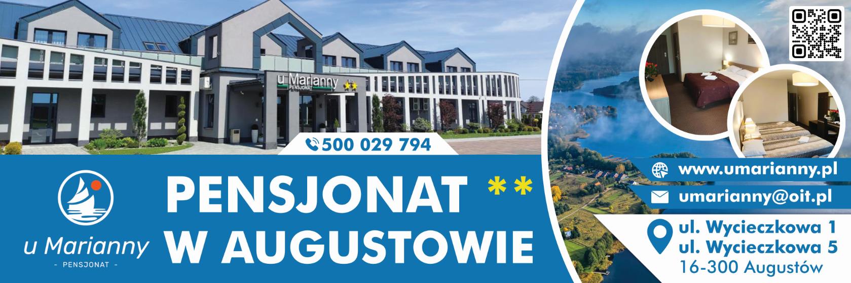PENSJONAT U MARIANNY - wypoczynek AUGUSTÓW wypoczynek AUGUSTÓW
